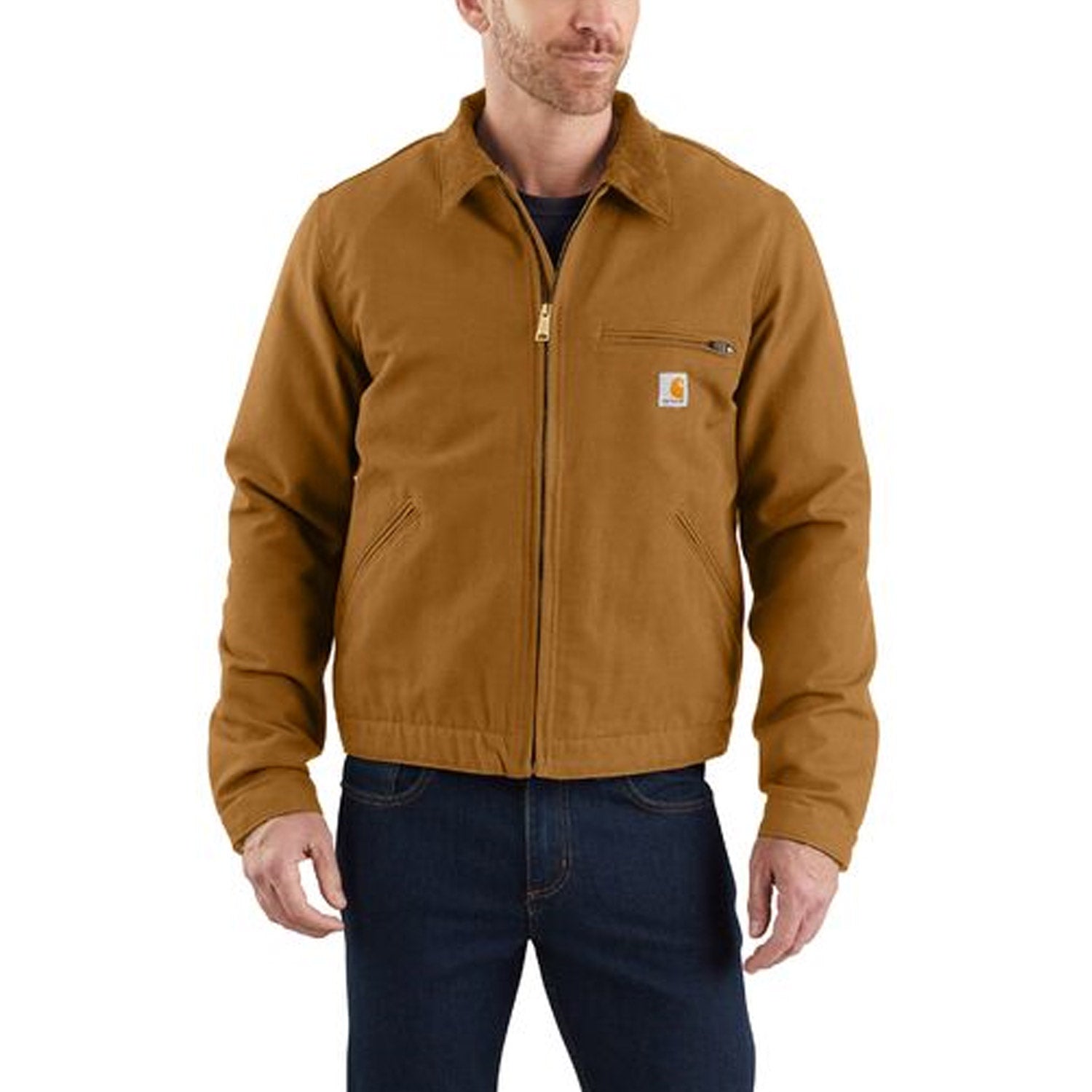 Carhartt Men's Relaxed Fit Blanket-Lined Detroit Jacket - Work World - Workwear, Work Boots, Safety Gear