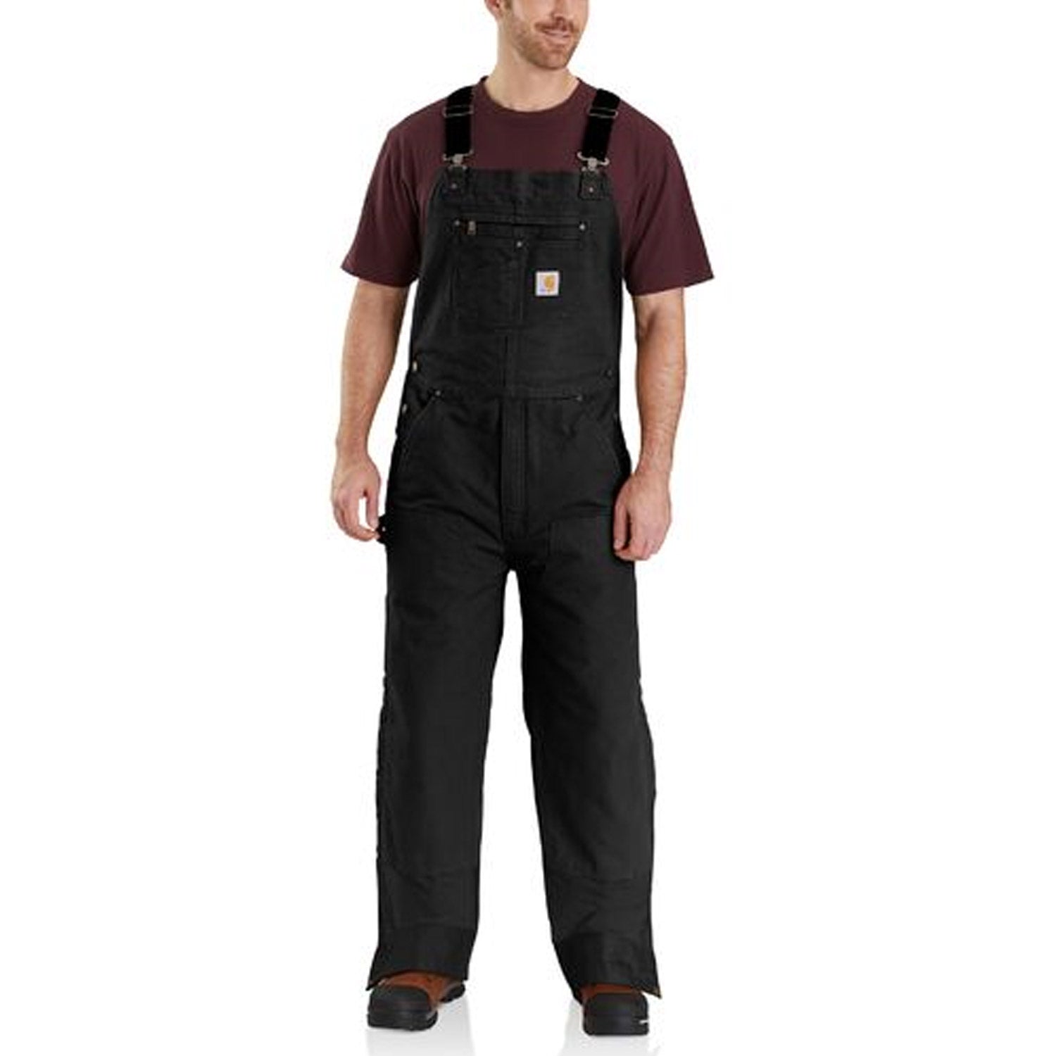 Carhartt Men's Quilt Lined Duck Bib Overall - Work World - Workwear, Work Boots, Safety Gear