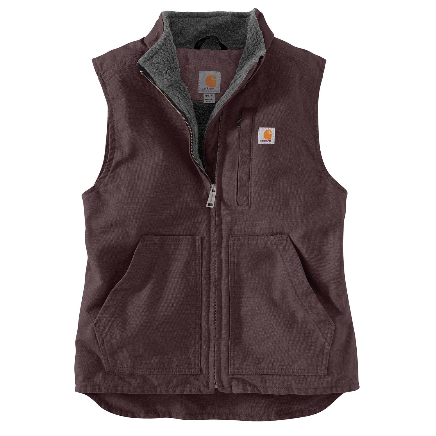 Carhartt Women's Washed Duck Mock Neck Vest - Work World