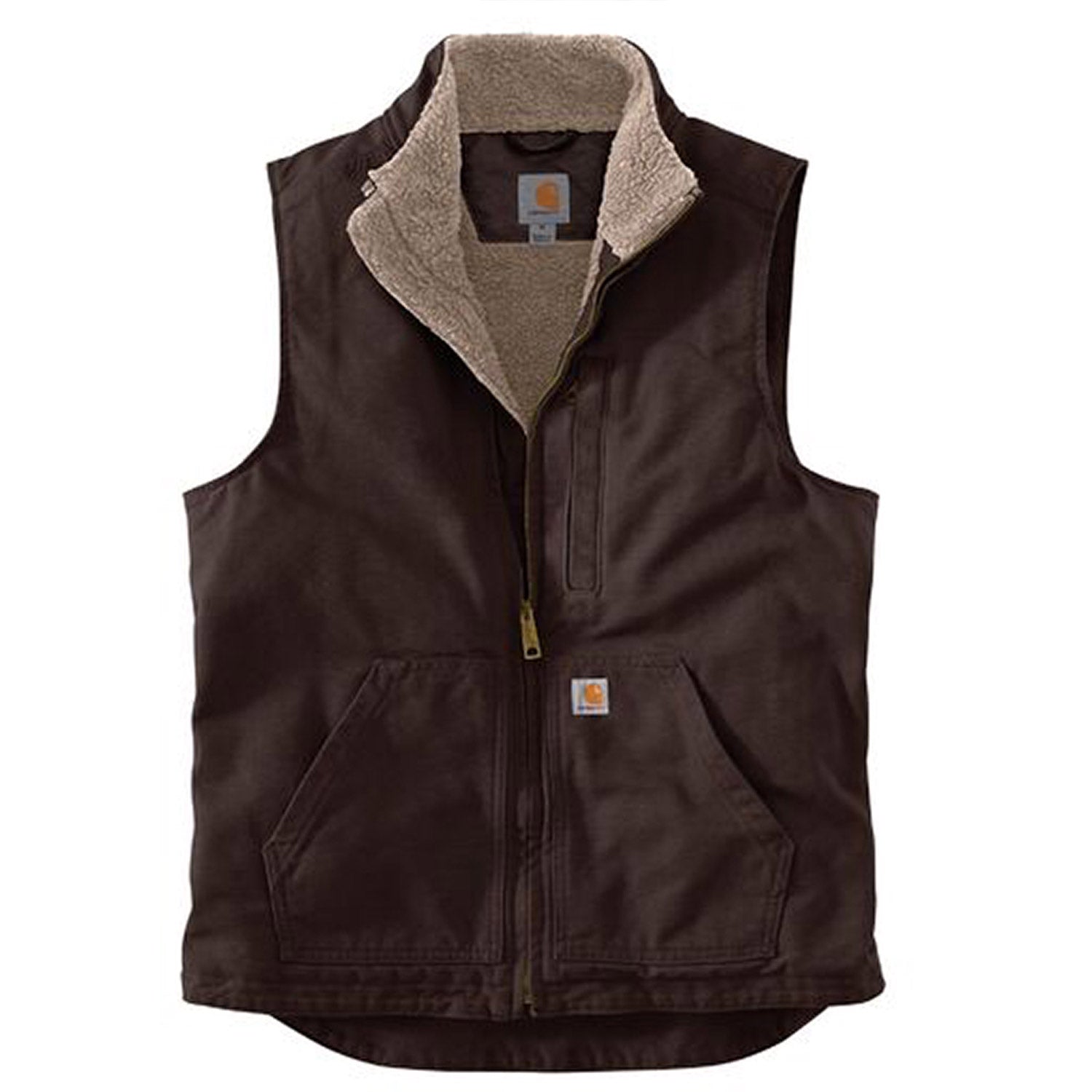 Carhartt Men's Washed Duck Mock Neck Vest - Work World