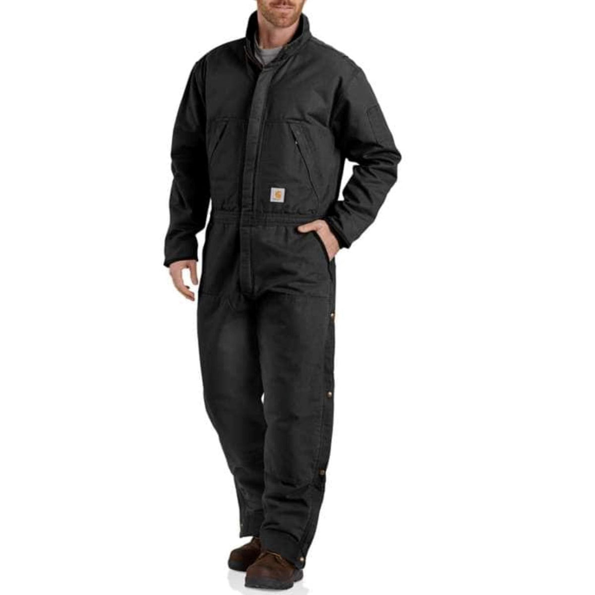 Carhartt Men&#39;s Washed Duck Insulated Coverall - Work World - Workwear, Work Boots, Safety Gear