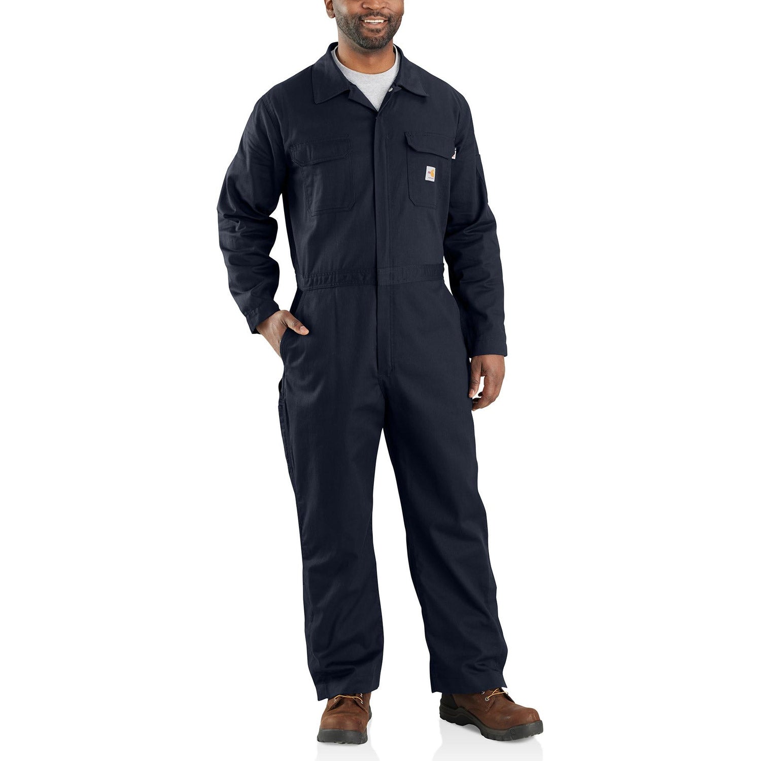 Carhartt Men's Flame Resistant Loose Fit Twill Coverall - Work World - Workwear, Work Boots, Safety Gear