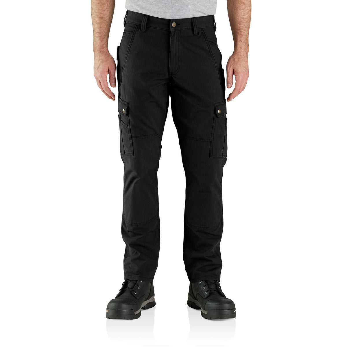Carhartt Men&#39;s Rugged Flex® Ripstop Cargo Work Pant_Black - Work World - Workwear, Work Boots, Safety Gear