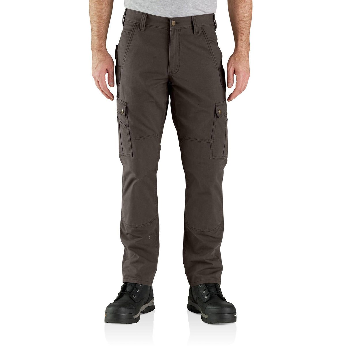 Carhartt Men&#39;s Rugged Flex® Ripstop Cargo Work Pant_Dark Coffee - Work World - Workwear, Work Boots, Safety Gear