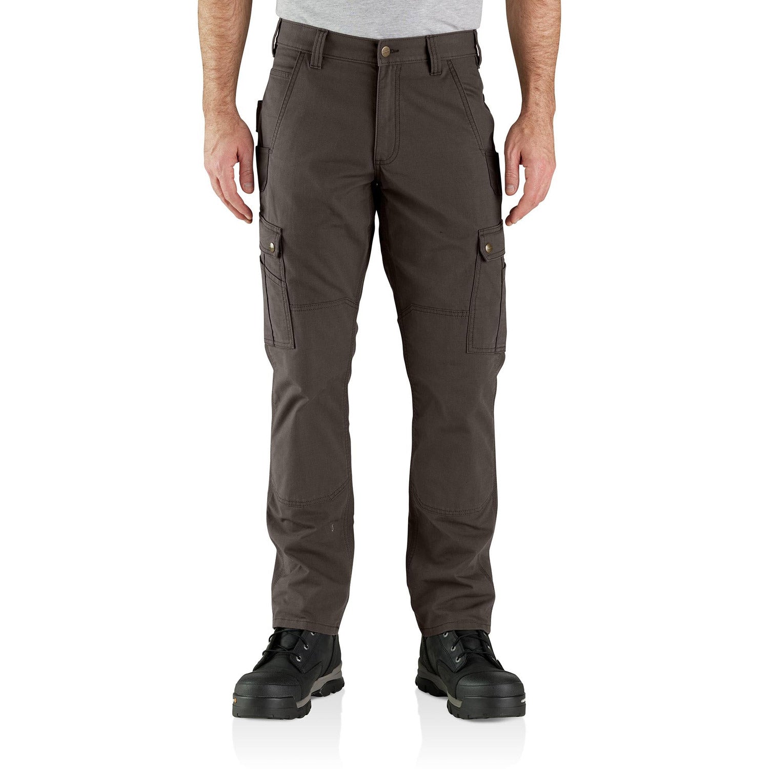 Carhartt Men's Rugged Flex® Ripstop Cargo Work Pant_Dark Coffee - Work World - Workwear, Work Boots, Safety Gear