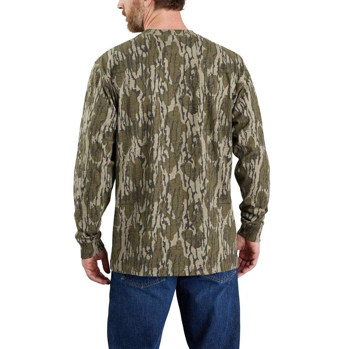 Carhartt Loose Fit Camo Logo Graphic LS Tee - Work World - Workwear, Work Boots, Safety Gear