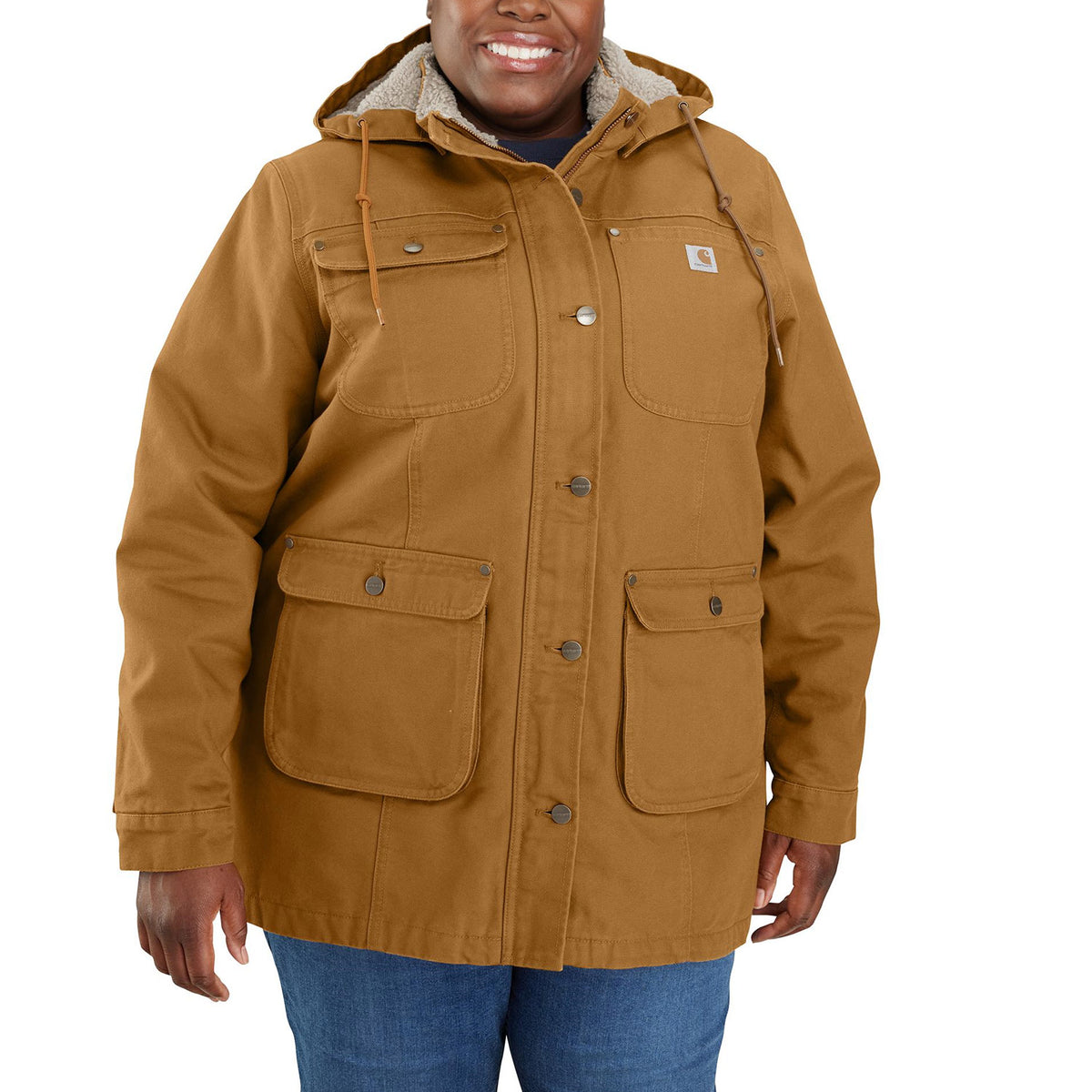 Carhartt (W) Loose Fit Weathered Duck Coat - Work World - Workwear, Work Boots, Safety Gear