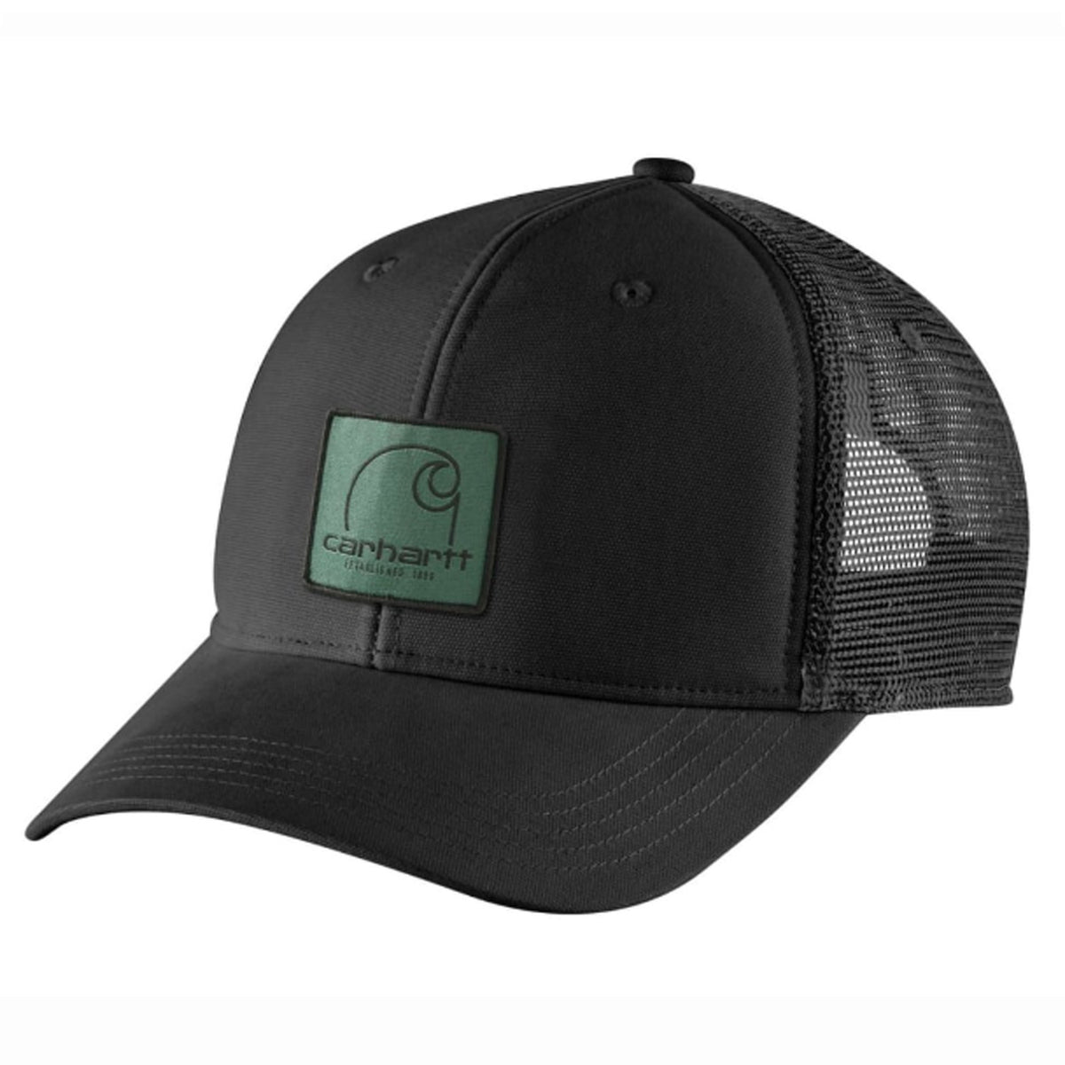 Carhartt Canvas Mesh-Back &quot;C&quot; Patch Cap - Work World - Workwear, Work Boots, Safety Gear