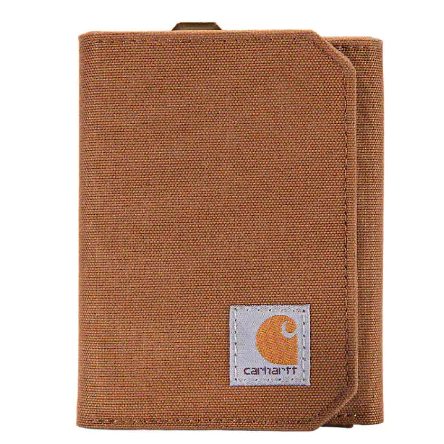 Carhartt Men's Nylon Duck RFID Logo Trifold Wallet - Work World - Workwear, Work Boots, Safety Gear