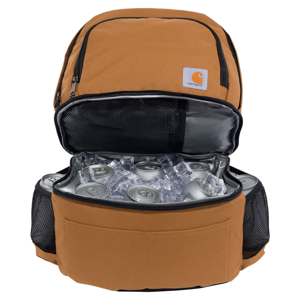 Carhartt Insulated 24 Can Two Compartment Cooler Backpack - Work World - Workwear, Work Boots, Safety Gear