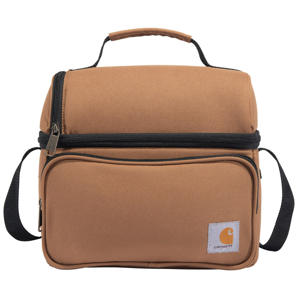 Carhartt Insulated 12 Can Two-Compartment Lunch Cooler - Work World - Workwear, Work Boots, Safety Gear