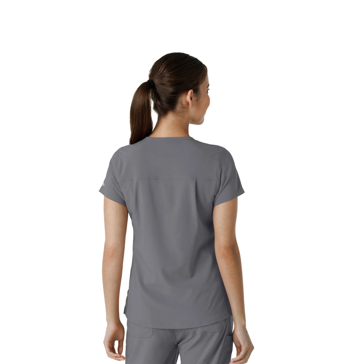 Carhartt Women's Force Cross Flex Tuck-In Scrub Top - Work World - Workwear, Work Boots, Safety Gear