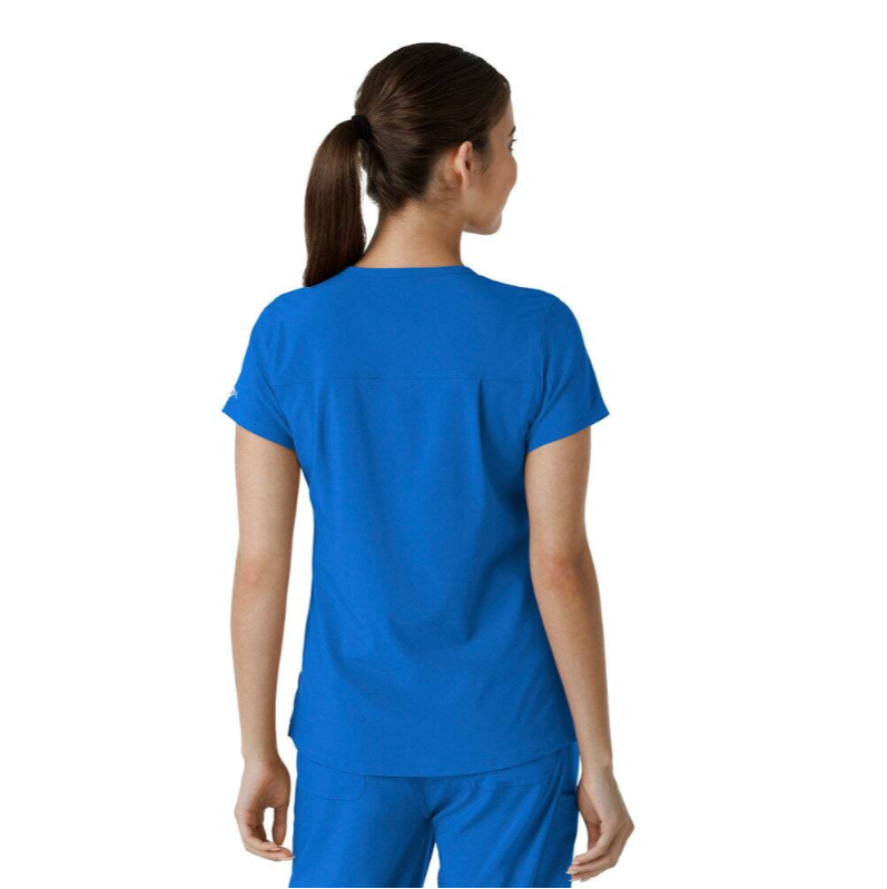 Carhartt Women's Force Cross Flex Tuck-In Scrub Top - Work World - Workwear, Work Boots, Safety Gear