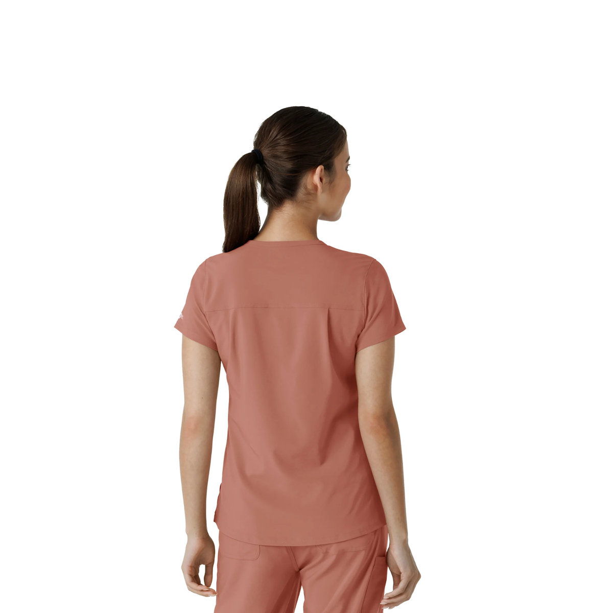 Carhartt Women's Force Cross Flex Tuck-In Scrub Top - Work World - Workwear, Work Boots, Safety Gear