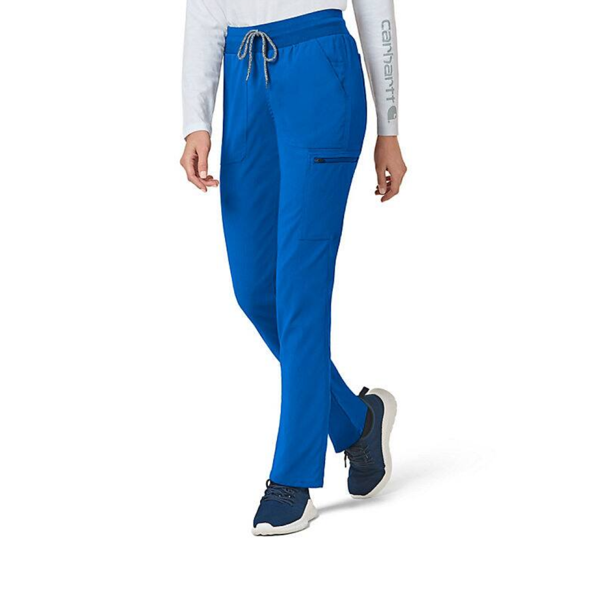 Carhartt Women&#39;s Rugged Flex® Slim Leg Scrub Pant_Royal - Work World - Workwear, Work Boots, Safety Gear