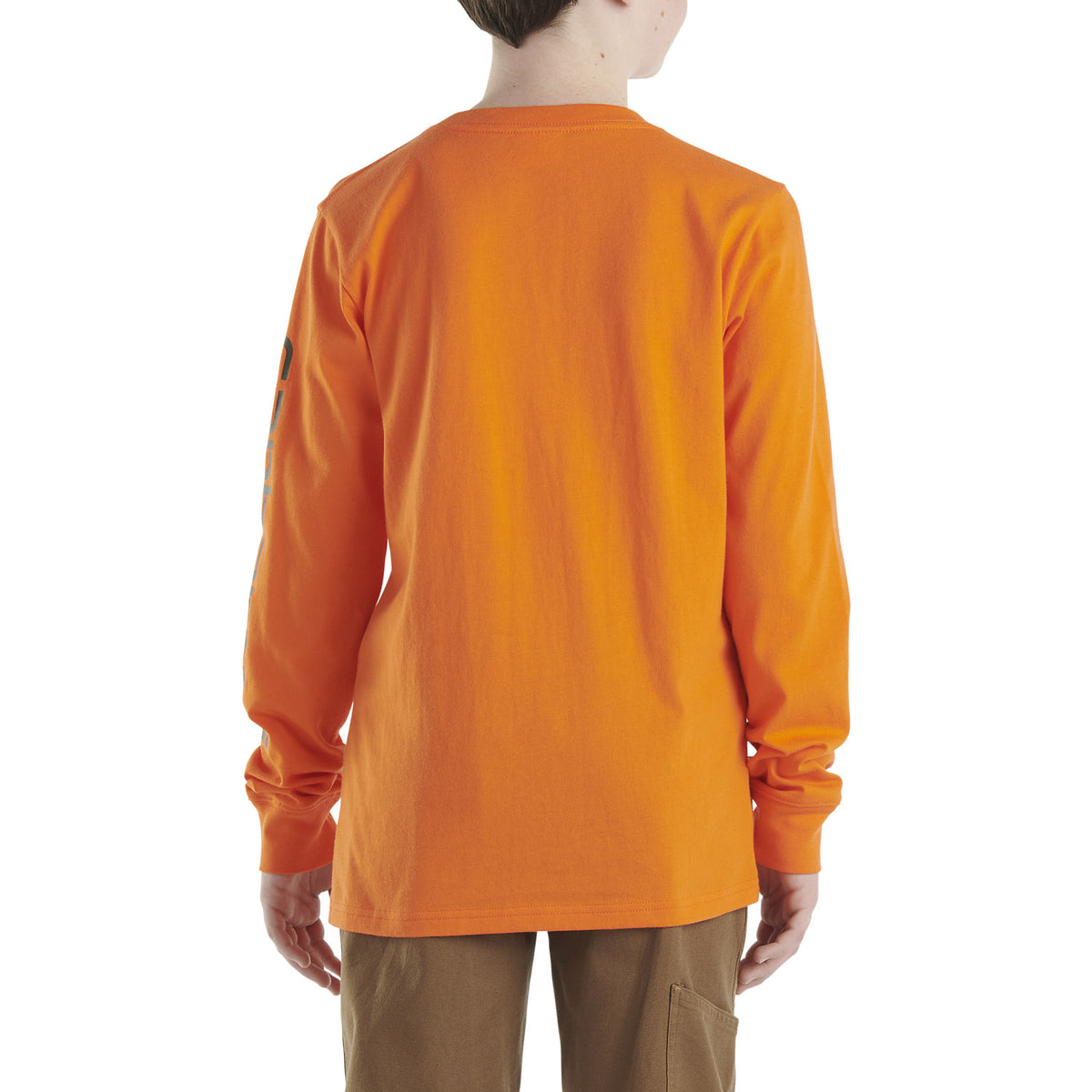 Carhartt Kid&#39;s Long Sleeve Pocket T-Shirt - Work World - Workwear, Work Boots, Safety Gear