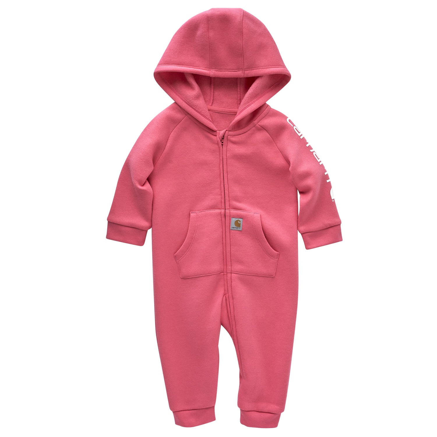 Carhartt Infant Long Sleeve Fleece Zip-Front Hooded Coverall - Work World - Workwear, Work Boots, Safety Gear
