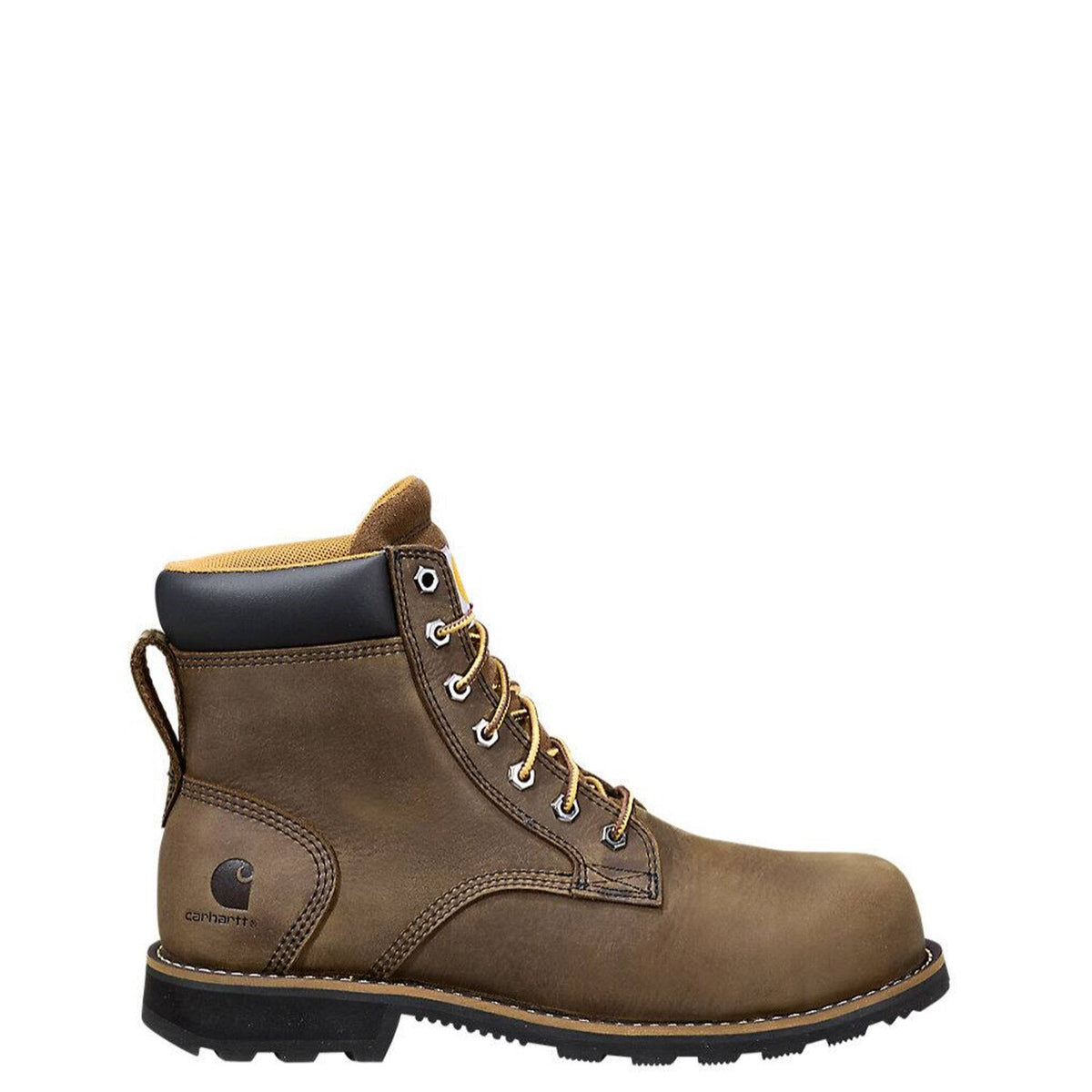 Carhartt Men's Frontier Water Resistant 6" Comp Toe Work Boot Work Boots Carhartt Mossy Brown 10 M