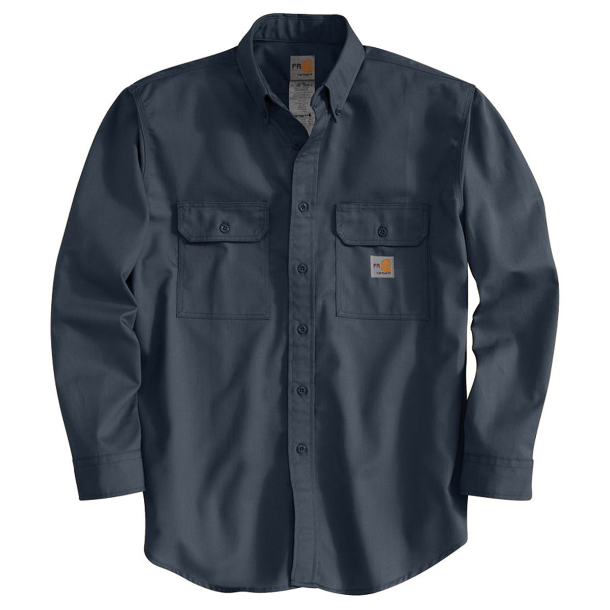 Carhartt Men&#39;s Flame Resistant Twill Button-Down Long Sleeve T-Shirt - Work World - Workwear, Work Boots, Safety Gear