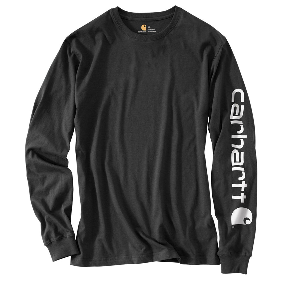 Carhartt Men's Flame Resistant Force® Graphic Long Sleeve T-Shirt Long Sleeve T-Shirts Carhartt Black 2XL Reg
