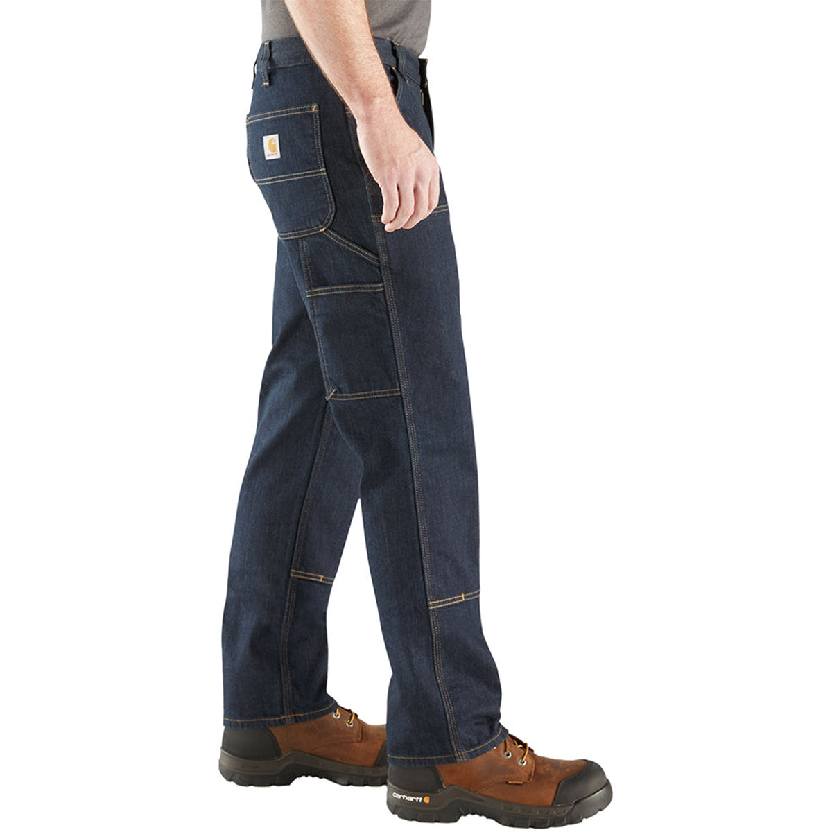 Carhartt Men&#39;s Rugged Flex® Relaxed Fit Double-Front Utility Jean - Work World - Workwear, Work Boots, Safety Gear
