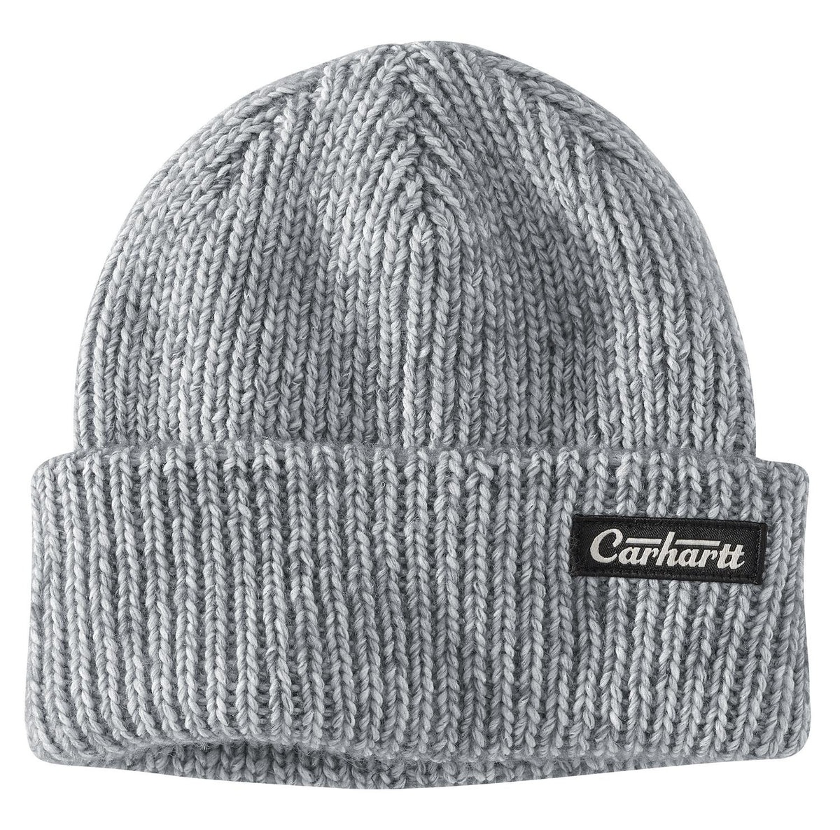 Carhartt Rib Knit Carhartt Patch Beanie Hats & Caps Carhartt Anchor Gray OS