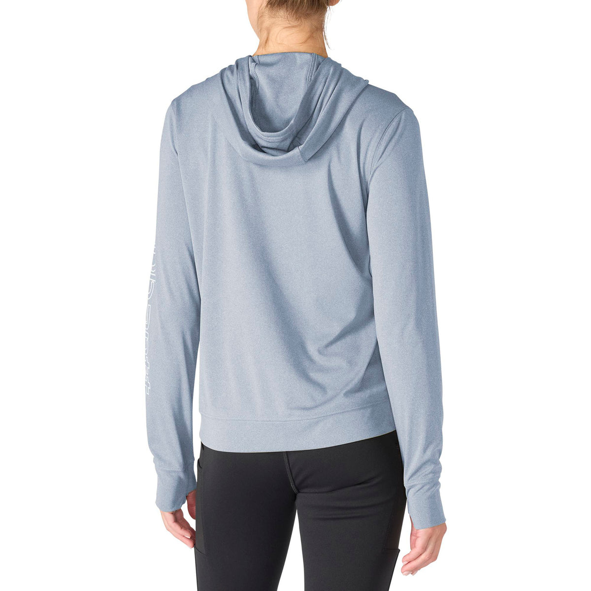 Carhartt Women's Force Sun Defender Relaxed Fit Long Sleeve Graphic Hooded T-Shirt Long Sleeve T-Shirts Carhartt