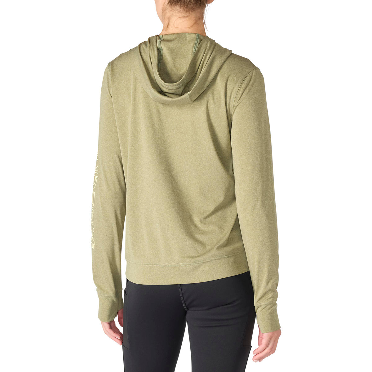 Carhartt Women's Force Sun Defender Relaxed Fit Long Sleeve Graphic Hooded T-Shirt Long Sleeve T-Shirts Carhartt