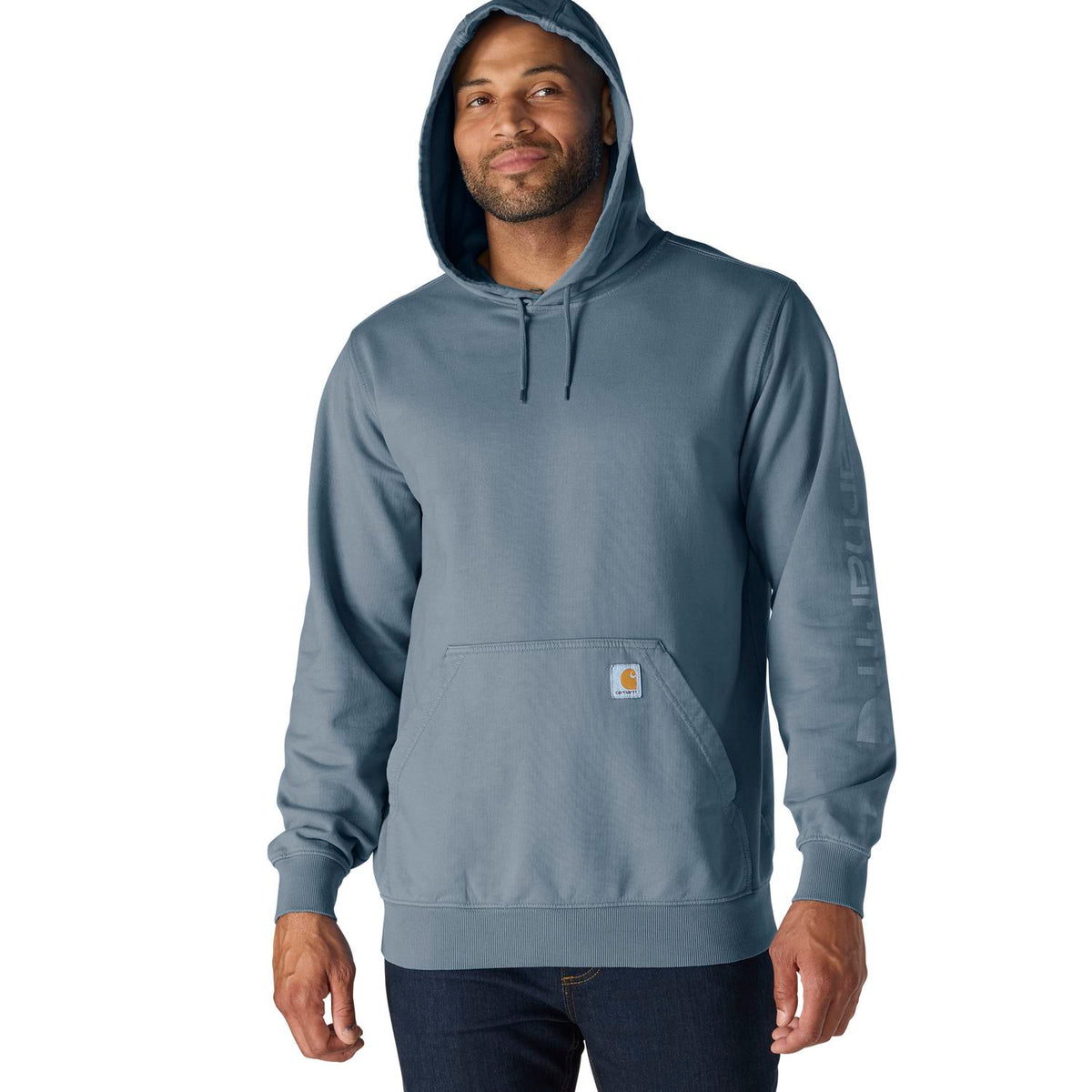 Carhartt Men's Re-Engineered Relaxed Fit Graphic French Terry Hoodie Sweatshirts & Hoodies Carhartt