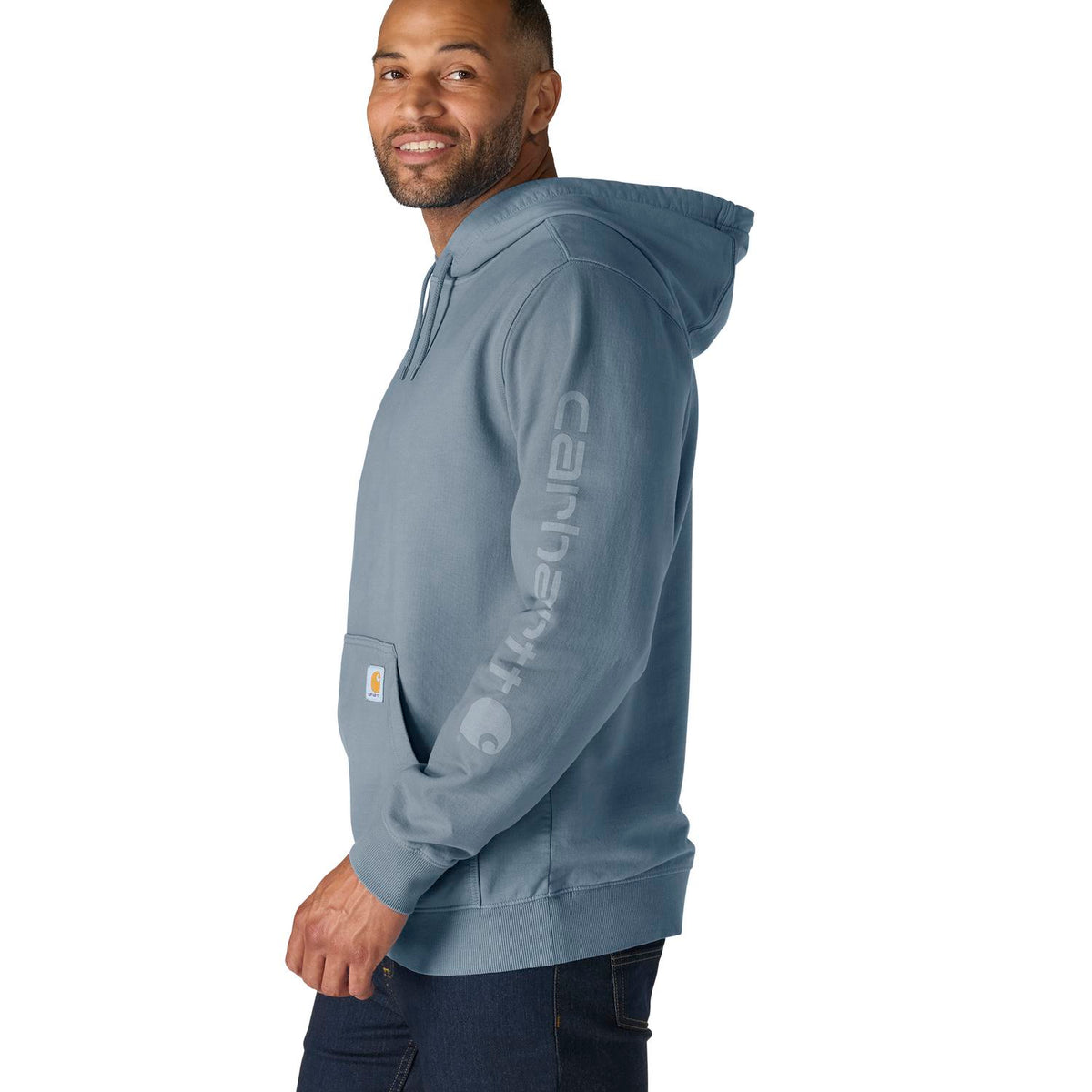 Carhartt Men's Re-Engineered Relaxed Fit Graphic French Terry Hoodie Sweatshirts & Hoodies Carhartt