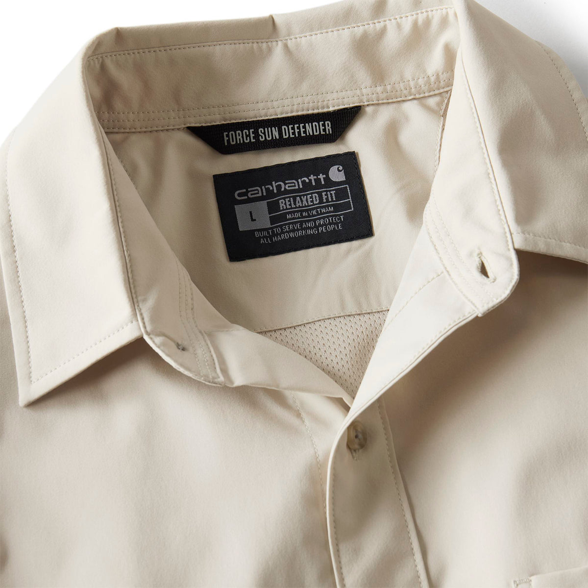 Carhartt Men's Force Sun Defender™ Woven Relaxed Long Sleeve Shirt - Work World - Workwear, Work Boots, Safety Gear