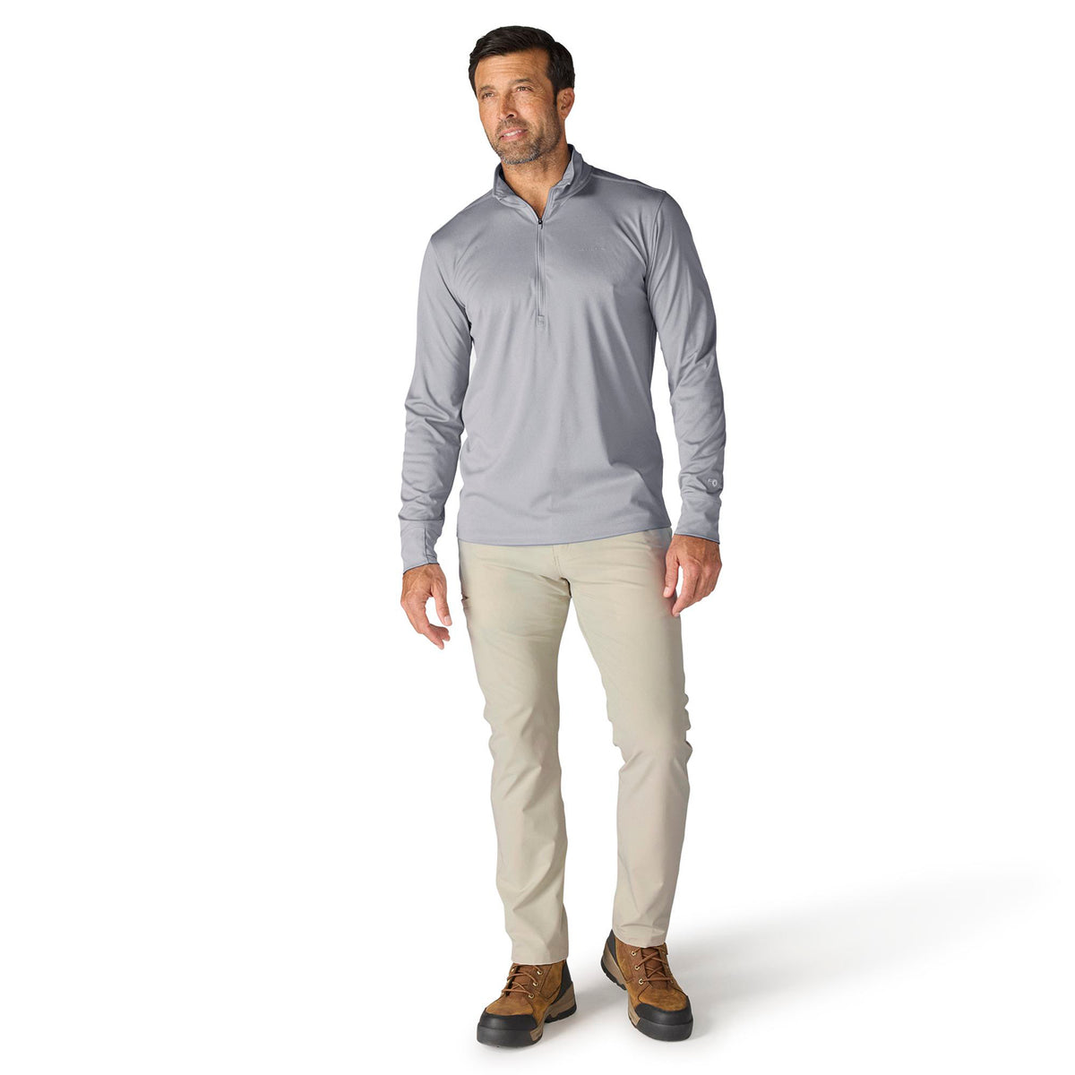 Carhartt Men's Force Sun Defender™ Relaxed 1/2-Zip - Work World - Workwear, Work Boots, Safety Gear