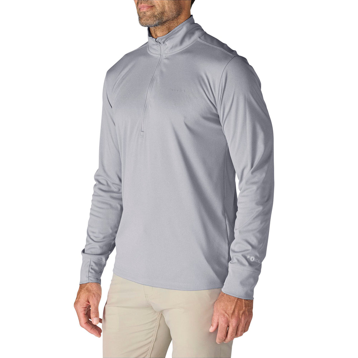 Carhartt Men's Force Sun Defender™ Relaxed 1/2-Zip - Work World - Workwear, Work Boots, Safety Gear