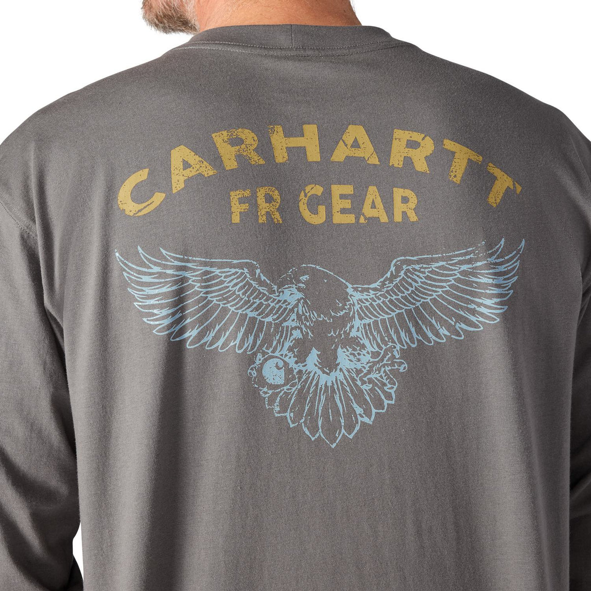 Carhartt Men's FR Force Irvine Loose Long Sleeve Eagle T-Shirt