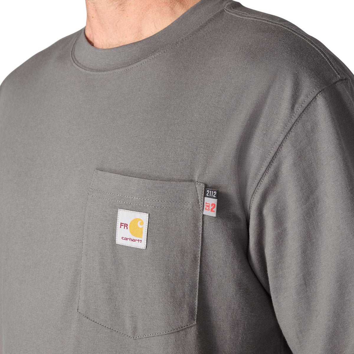 Carhartt Men's FR Force Irvine Loose Long Sleeve Eagle T-Shirt