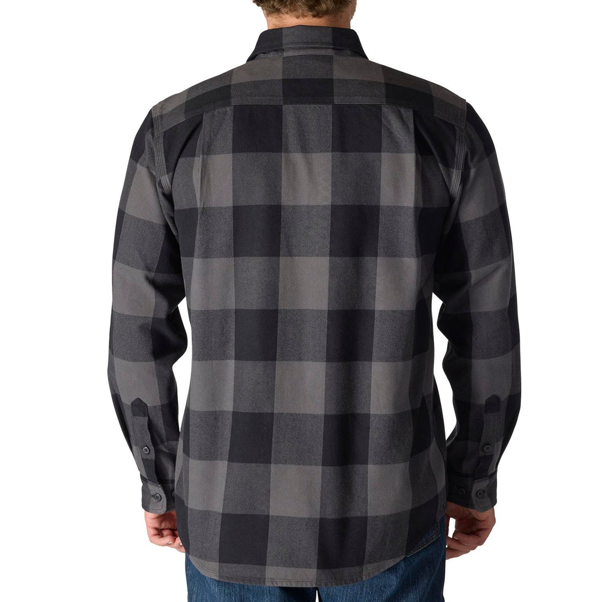 Carhartt Men's Loose Fit Heavyweight Long Sleeve Flannel Plaid Work Shirt Work Shirts Carhartt