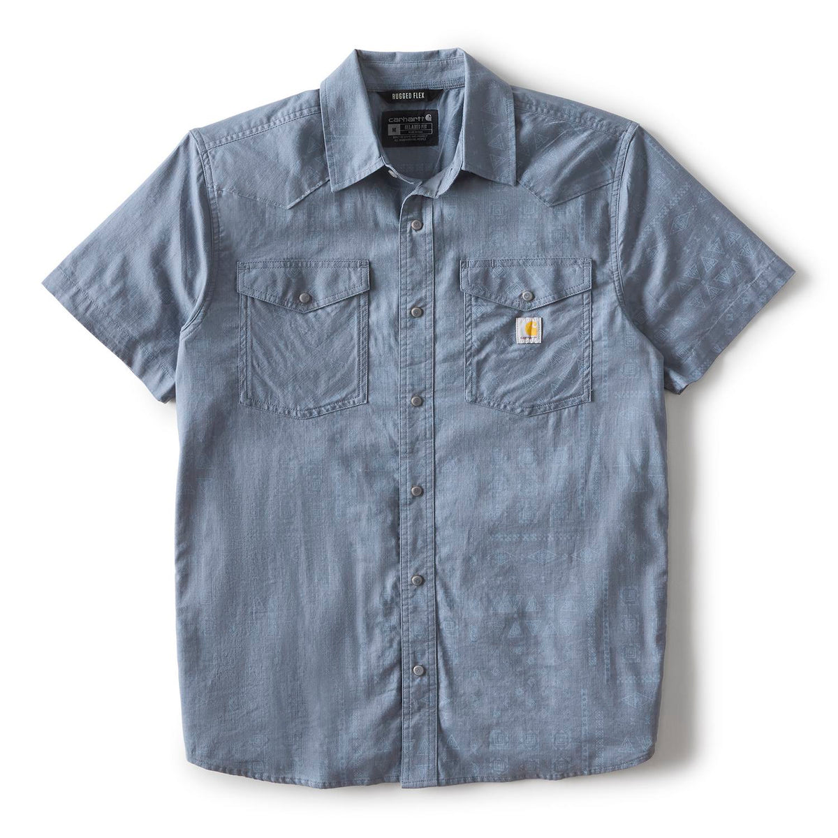 Carhartt Men's Montana Bozeman Relaxed Short Sleeve Plaid Shirt - Work World - Workwear, Work Boots, Safety Gear