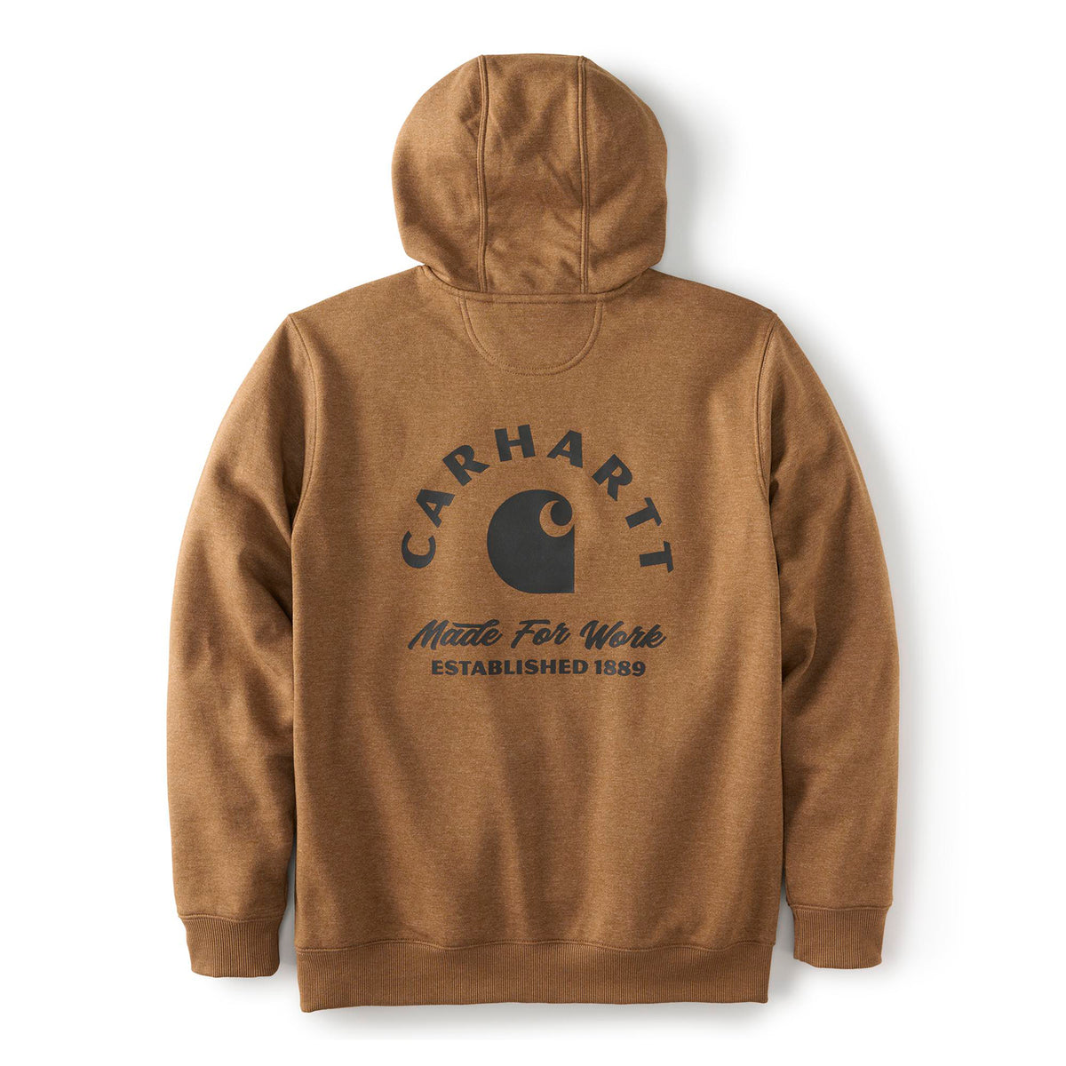 Carhartt Men's Sawyer Work Sweatshirt Sweatshirts & Hoodies Carhartt Red Duck Heather 2XL Reg