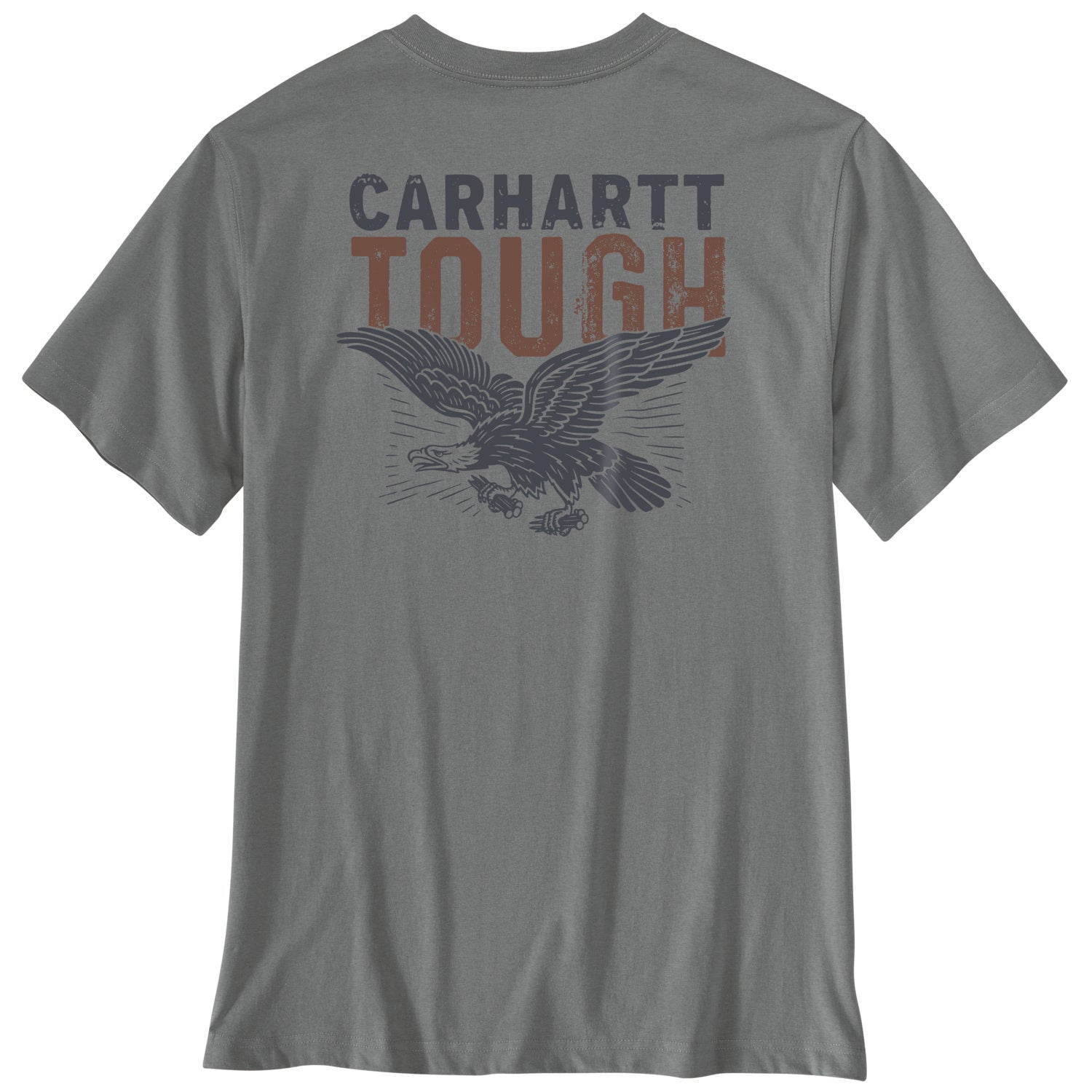 Carhartt Men's Irvine Relaxed Eagle T-Shirt T-Shirts Carhartt Weathered Ash Heather 2XL Reg