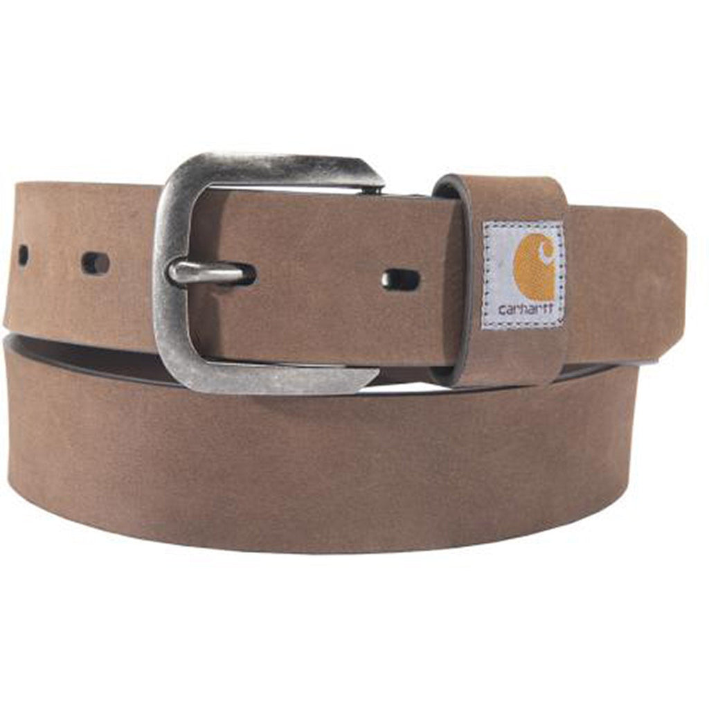 NWT Carhartt Women’s Leather Belt Saddle Leather Classic Belt | Natural | Carhartt main image 3
