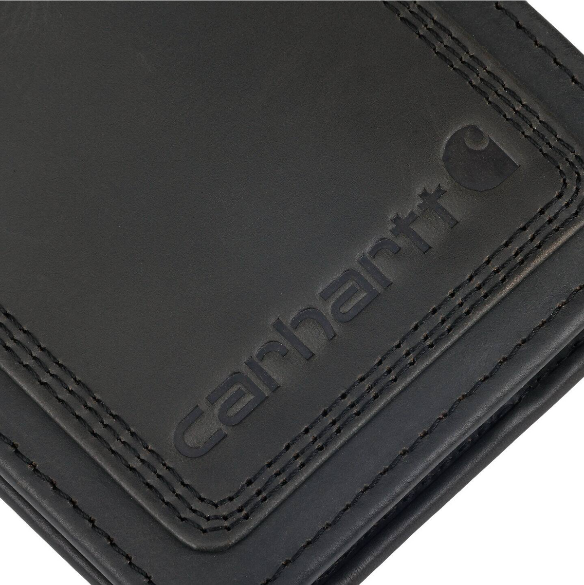 Carhartt Leather Triple-Stitched Passcase