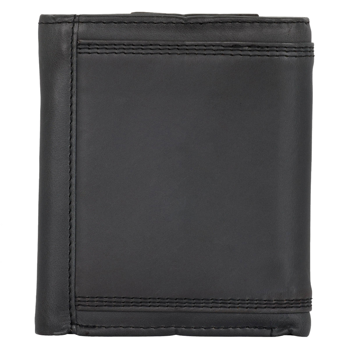 Carhartt Leather Triple-Stitched Trifold Wallet