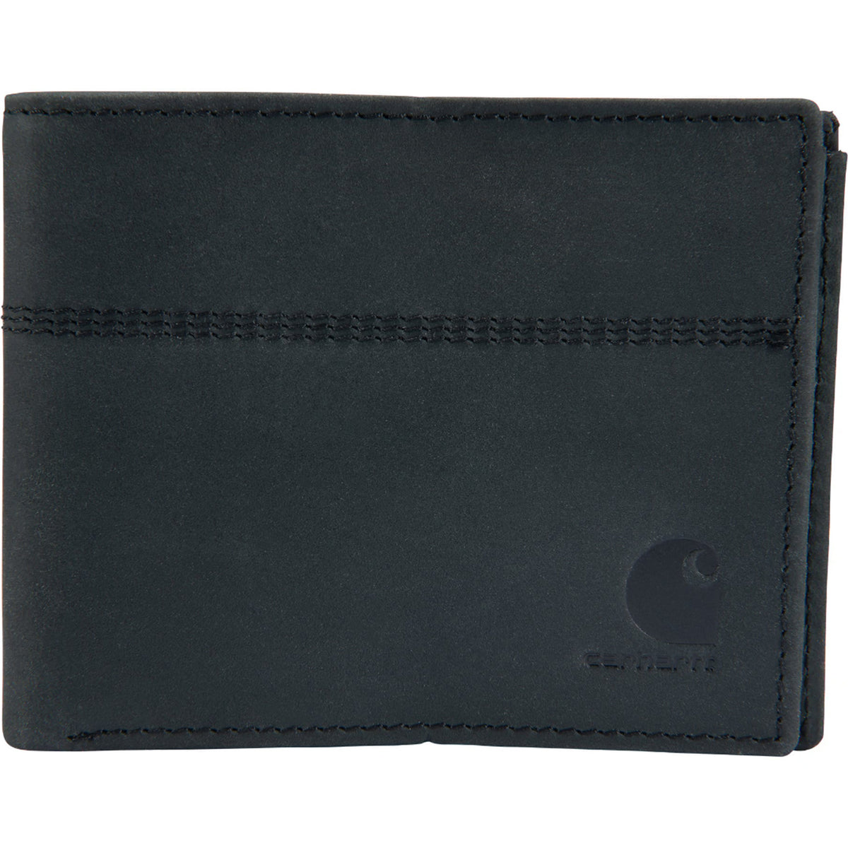 Carhartt Saddle Leather Bifold Wallet Wallets Carhartt Black OS