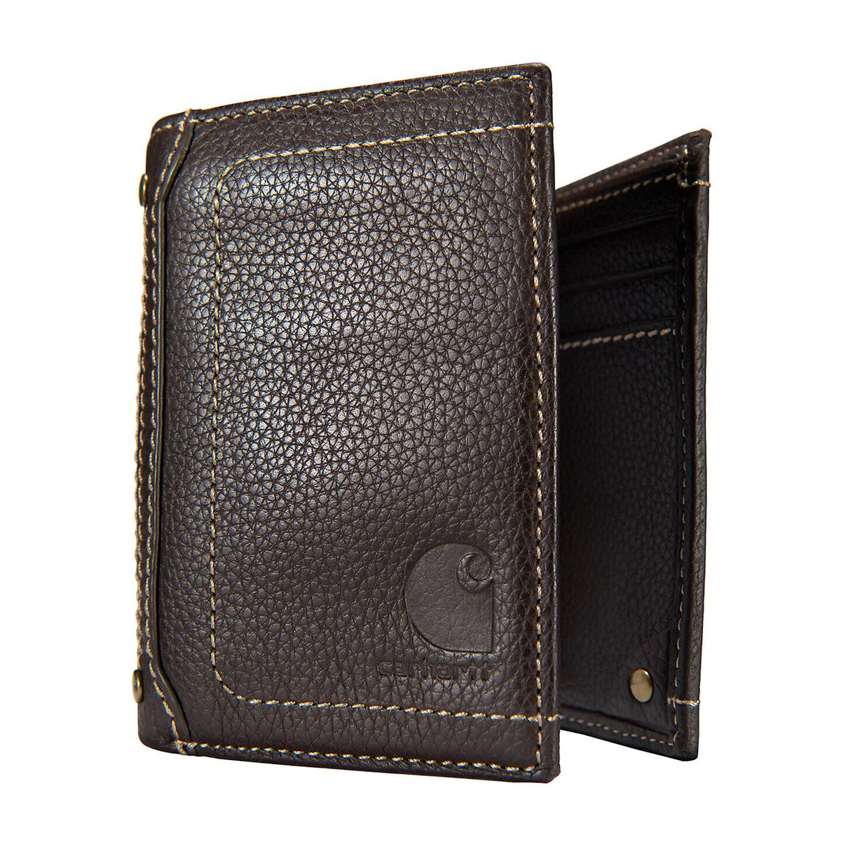 Carhartt Pebble Leather Trifold Wallet Wallets Carhartt
