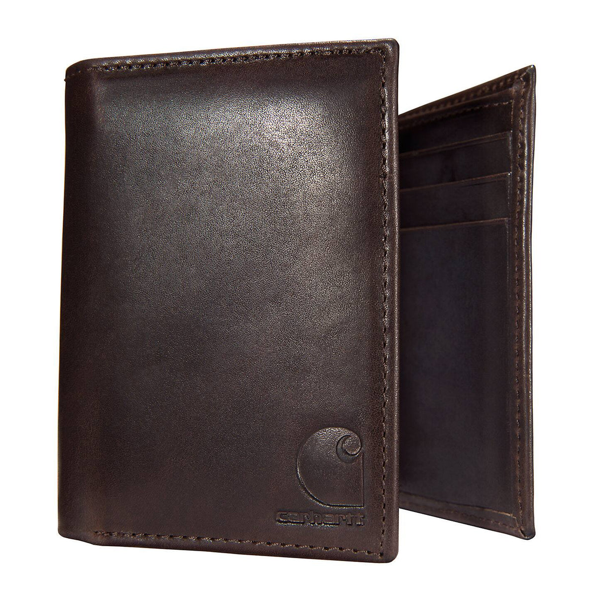 Carhartt Oil Tan Leather Trifold Wallet Wallets Carhartt