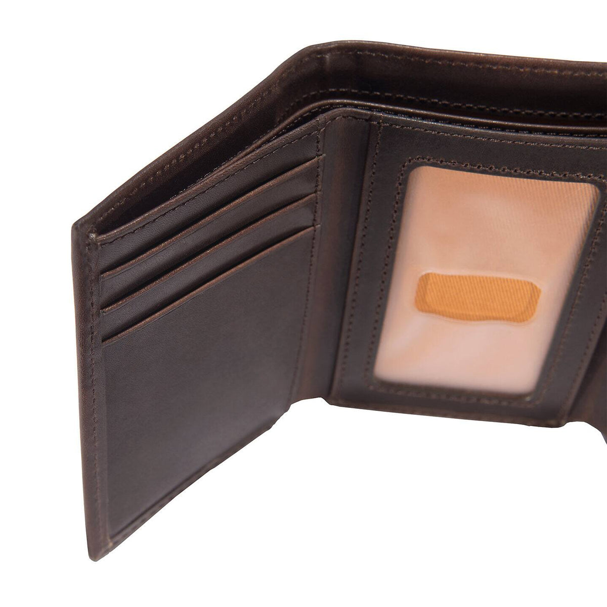 Carhartt Oil Tan Leather Trifold Wallet Wallets Carhartt