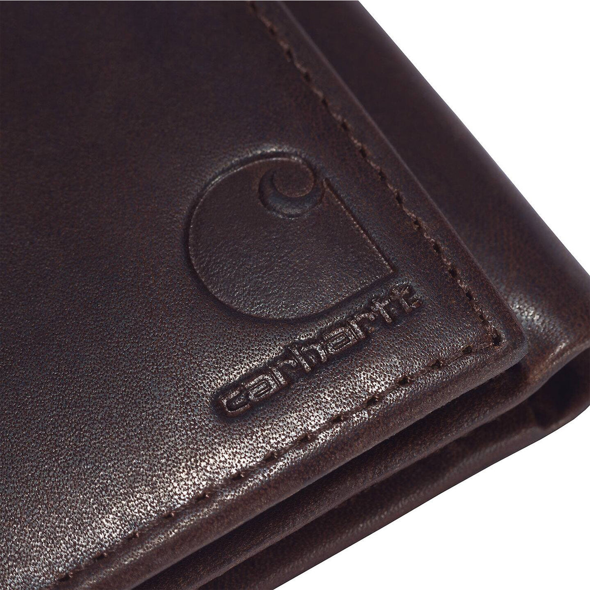 Carhartt Oil Tan Leather Trifold Wallet