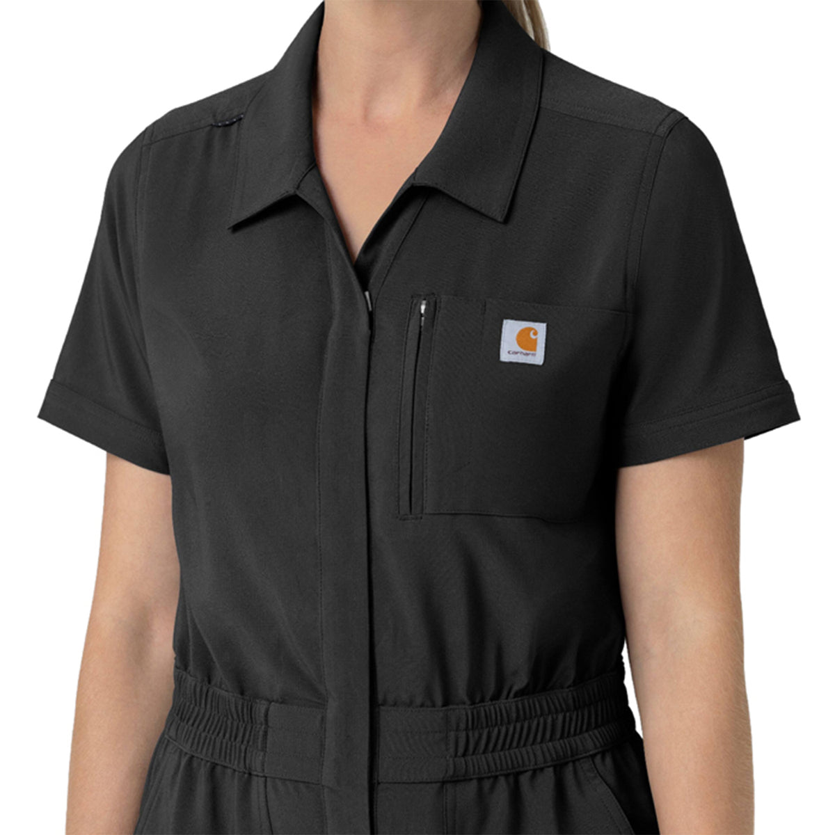 Carhartt Women's Force Cross-Flex Short Sleeve Scrub Coverall