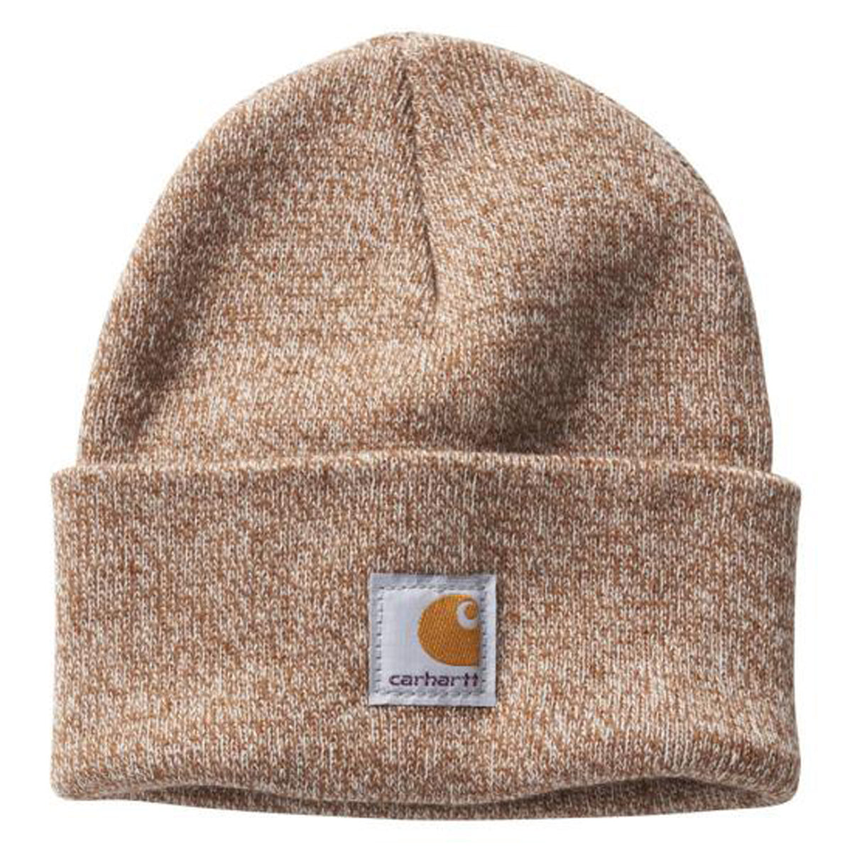 Carhartt Kid's Marled Acrylic Knit Watch Hat Hats & Caps Carhartt Marled Copper/Natural Child/Youth