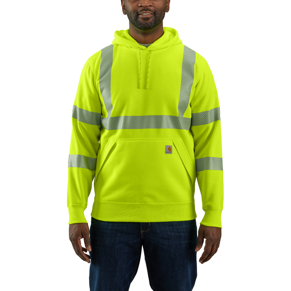 Carhartt Men's Hi-Vis Rain Defender Class 3 Sweatshirt - Work World